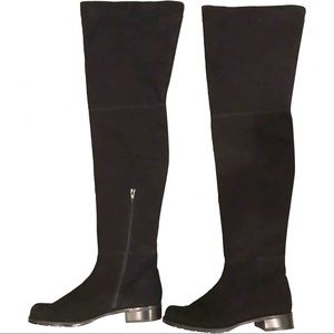 Stuart Weitzman Suede OTK Boots
